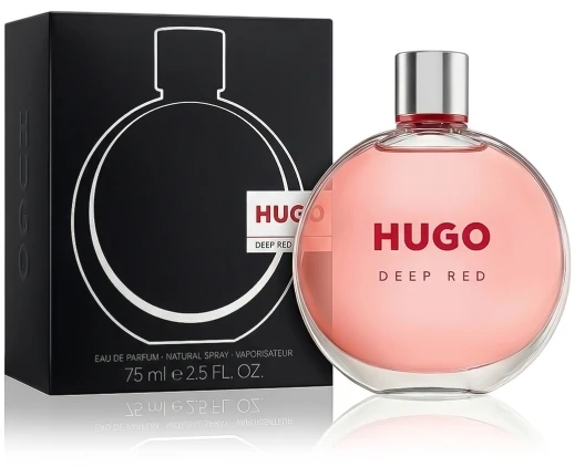 Hugo Boss HUGO Deep Raudona EDP parfumuotas vanduo moterims, 75 ml