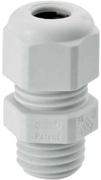 Hummel HSK-K PG - Pilkas - Nitrilo butadieno kaučiukas (NBR) - Poliamidas - 1 vnt. - Tiesus - PG16 - 1 cm