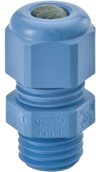 Hummel 1.209.2002.50 Kabelio sandariklis M20 x 1,5 Poliamidas Šviesiai mėlyna (RAL 5012) 25 vnt.