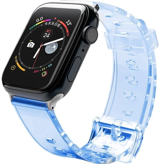 Hurtel Apyrankė Apple Watch 6 / 5 / 4 / 3 / 2 / SE (40mm / 38mm) mėlynos spalvos