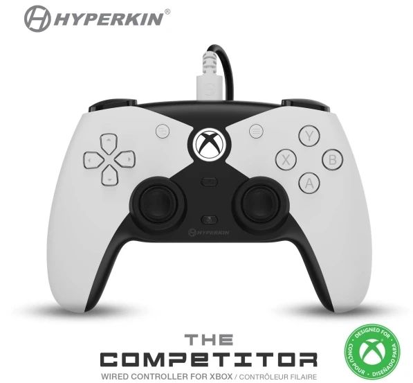 Hyperkin Kontroler Competitor Baltas XBOX (M01638-WH)