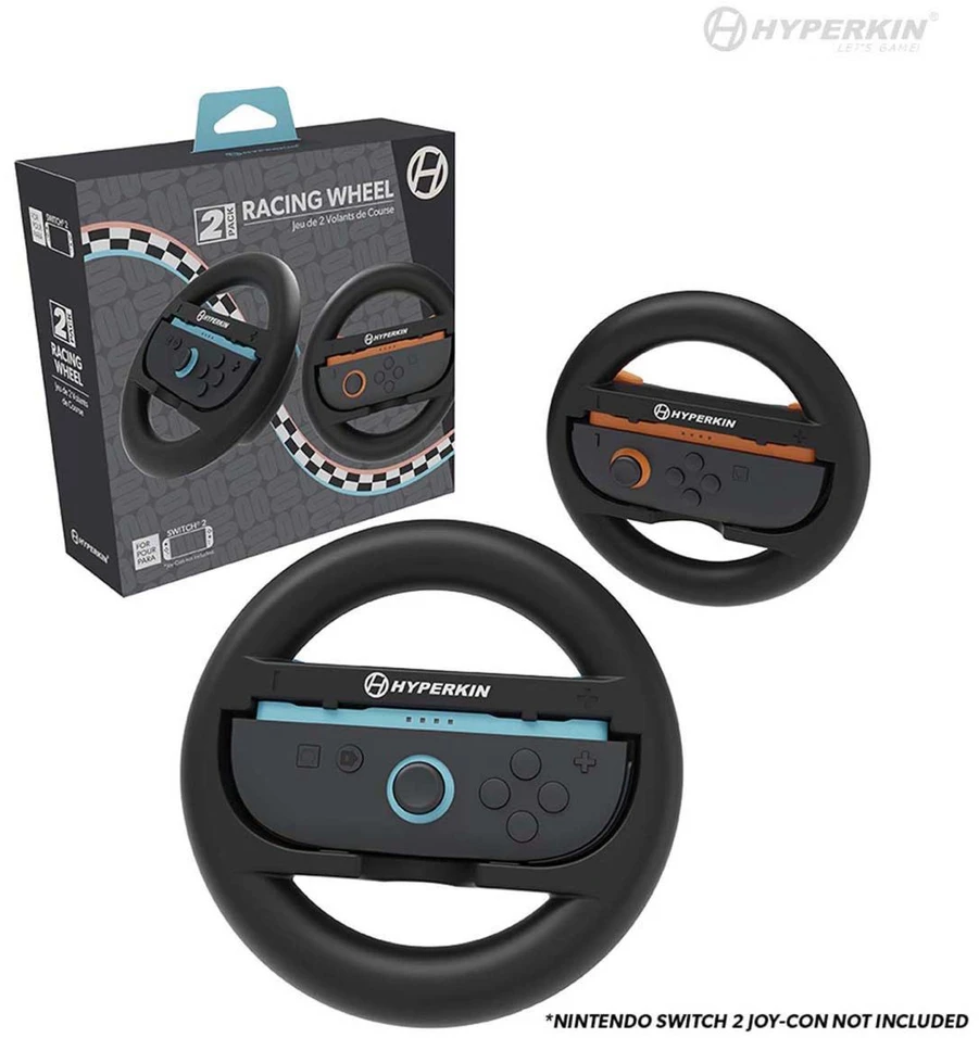 Hyperkin Lenktynių vairas Armor3 Switch2 Juodas (M07716)