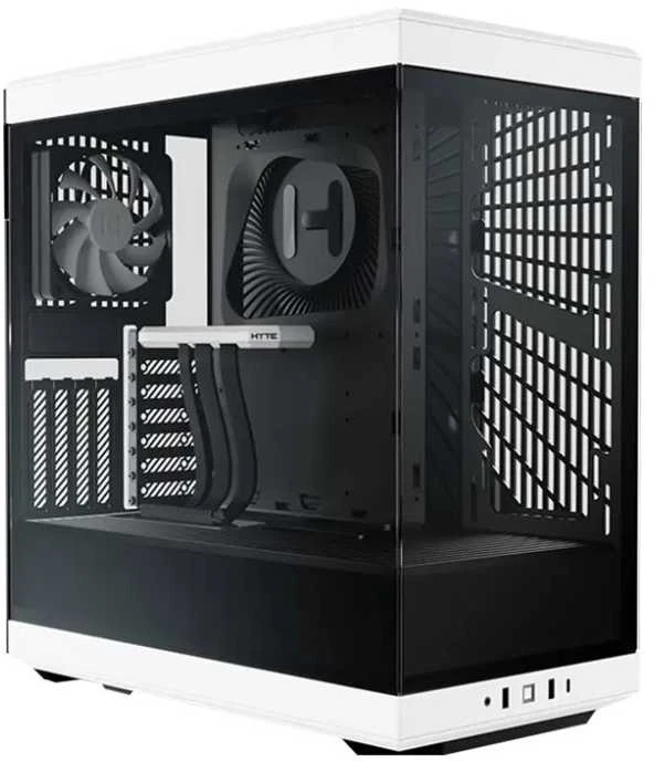 Sourcing Hyte Y40 Juodas ATX case with window, juodas