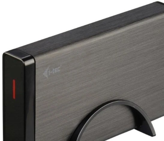 Serveris I-tec MYSAFE35U401 saugojimo diskų korpusas 3.5" HDD korpusas Juoda, Metalinis