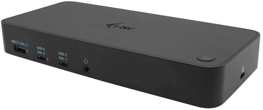 I-TEC USB 3.0 / USB-C / Thunderbolt 3x 4K prijungimo stotis + maitinimo tiekimas 100 W