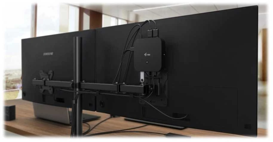 I-TEC USB-C Dual Ekranas MST DS 2x DP 1x GLAN 3x USB 3.1 2x USB 2.0 1x USB-C-DatA 1x Audio/Mic Jack 1x 100W USB-C PD + įkroviklis 112W