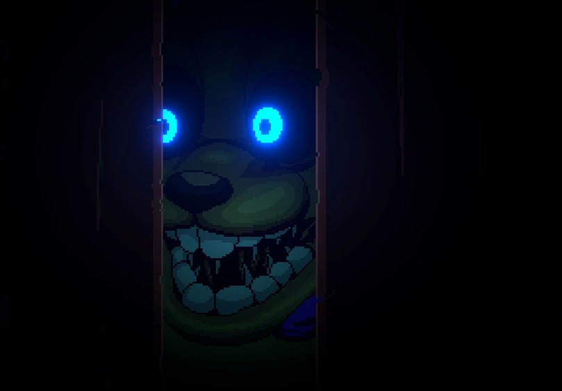 Iam8Bit „Mega Cat Studios“ penkios naktys Freddy's: Į duobę