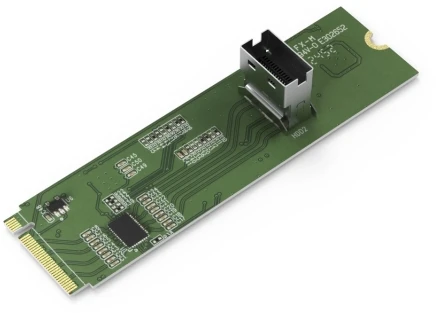 Kontroleris Icy Dock IcyDock adapteris M.2 NVMe PCIe 4.0 SSD į 1x SlimSAS Redriver