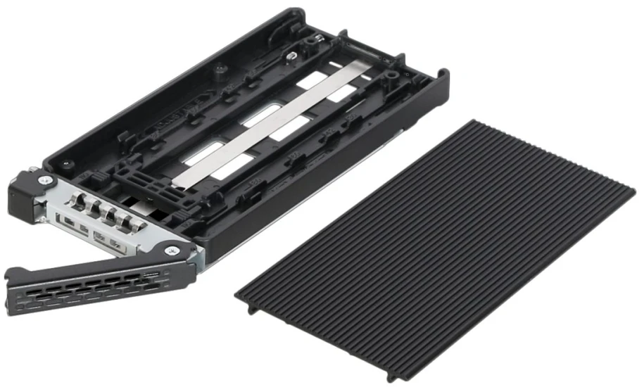 IcyDock Carruzzo Icy Dock MB834TP-B saugojimo diskų korpusas SSD korpusas Aliuminis, Juoda 2.5″