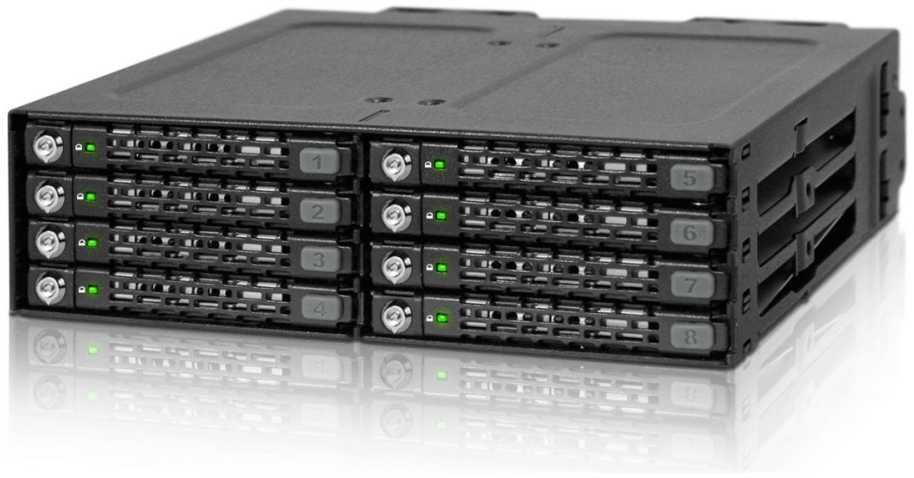 Nezatříděno Icy Dock 8x 2,5" SAS / SATA ToughArmor (MB998SK-B)