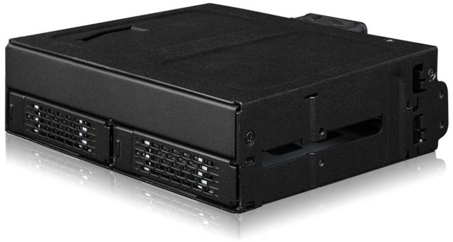 Nezatříděno Icy Dock MB105VP-B kietojo disko dėklas Juodas SSD dėklas