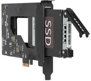 IcyDock Icy Dock 2,5'' SATA SSD/HDD kišenė - PCIe 2.0 x1 ToughArmor (MB839SP-B)