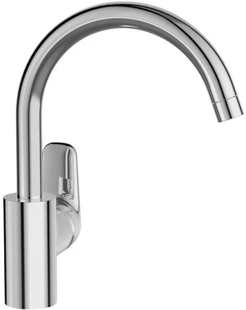 IDEAL STANDARD Børma Ceraflex virtuvės maišytuvas su aukštu C formos snapeliu
