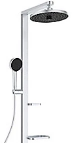 Ideal Standard Ideal_Standa TERMOSTATINIS DUŠO KOMPLEKTAS ALU+ SIDABRINIS MATINIS