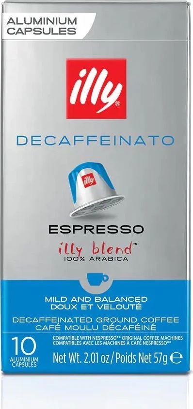 illy Kawa Illy Espresso Decaffeinato Roast 10vnt. Kaps.
