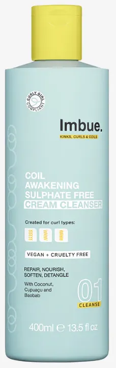 Macadamia Imbue - Coil Awakening Sulphate Free Kremas Valiklis