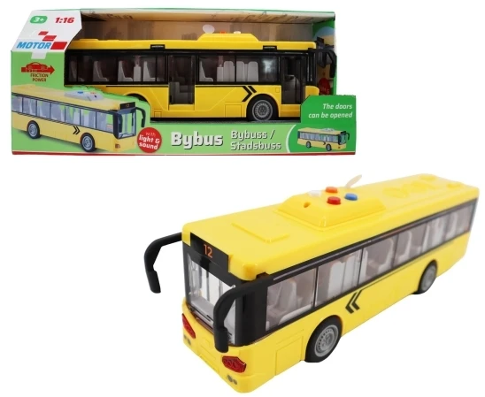 Impulse Toys „Motor City“ – autobusas su šviesomis ir garsu (28,5 cm) (I-1603003)