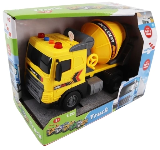 Impulse Toys „Motor 112“ – cemento maišyklė su šviesomis ir garsu 1:20