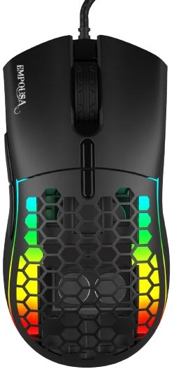 Incase INCA Pelė žaidimams IMG-GT20 10000 DPI. RGB. 7 mygtukai. USB. SW retail
