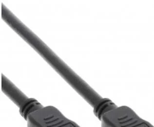 InLine 4K (UHD) HDMI Cable, juodas - 2m