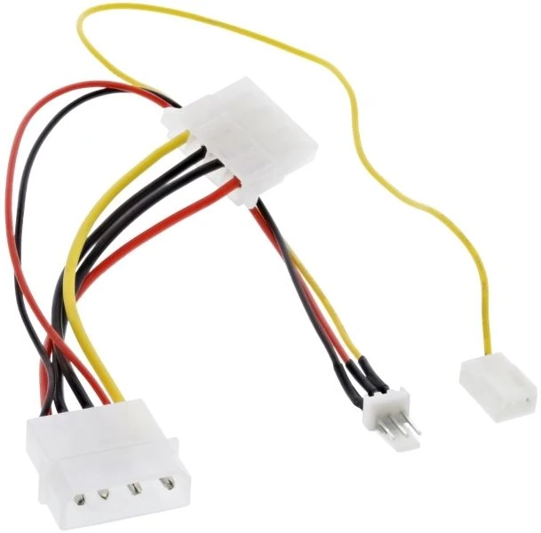 Inline Intos Molex - 3 kontaktų, įvairiaspalvis (33007T)