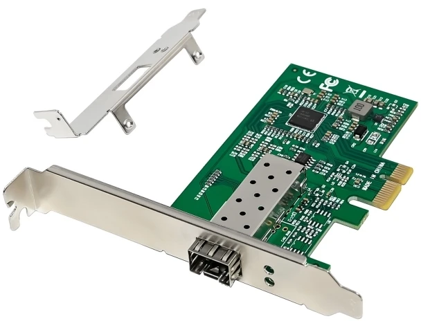 Šakotuvas Karta jungiama į tinklą InLine SFP PCIe niskoprofilowa