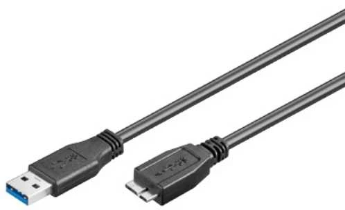 Goobay USB / USB micro-B kabelis 3.0 1m