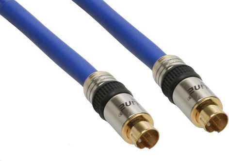 Kabelis InLine S- Video - S- Video 5m mėlyna (89951P)