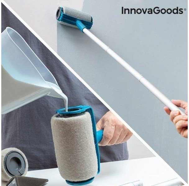 „InnovaGoods Roll'n'paint“ 5 dalių daugkartinio pildymo nenulašančių dažų volelių rinkinys