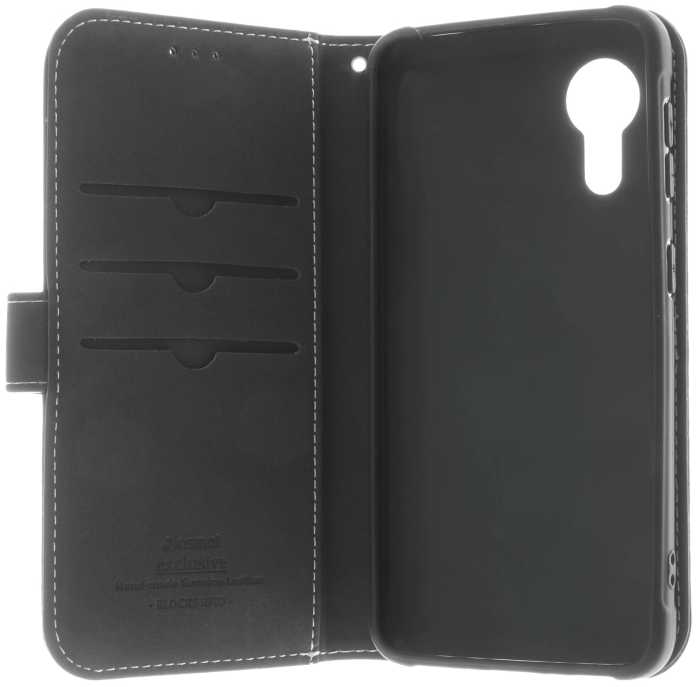 Dėklas Insmat EXCLUSIVE FLIPCASE GALAXY XCOVER 5 Juodas