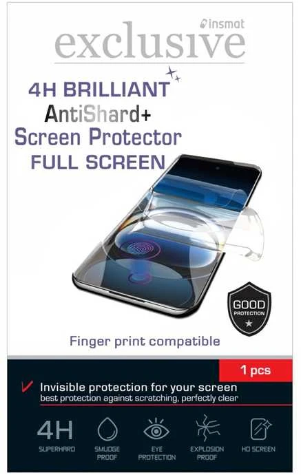 Insmat Full Screen -panssarilasi, HMD Fusion 5G, musta
