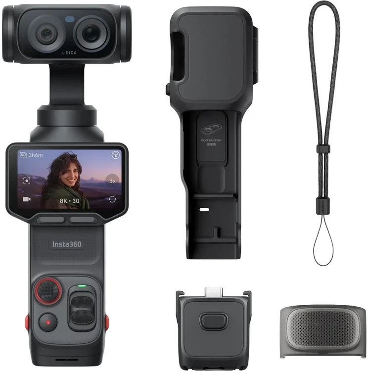 INSTA360 LUNA ULTRA STANDARD BUNDLE COSMIC Juodas