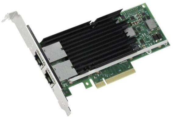 INT PCIE Intel X540-T2 serveris, konverteris