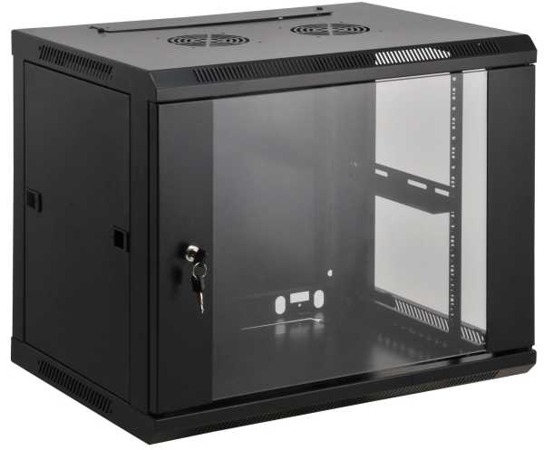 Intellinet 19 colių tinklo spintelė – montuojama ant sienos (standartinė), 15U, 600 mm gylio, juoda, surinkta, maks. 60 kg, metalinės ir stiklinės durys, galinė panelė, nuimami šonai, taip pat tinka naudoti ant stalo arba ant grindų, naudingas gylis 500 mm, dalys montavimui prie sienos nepridedamos, prie sienos tvirtinama lentyna, 15U, 60 kg, 32 kg, juoda