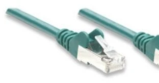 Intellinet 332002, 5 m, RJ-45, RJ-45, Žalias