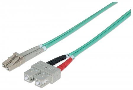 „Intellinet Network Solutions“ šviesolaidinio ryšio švartavimosi laidas OM3 50/125 MM LC-SC Duplex 2m (750158)