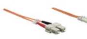 „Intellinet Network Solutions Fiber Patch Cord“, dvipusis, daugiamodis LC/SC 2M (471268)