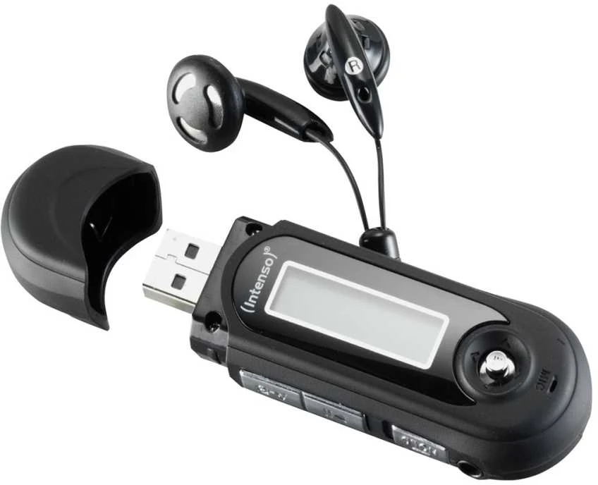 MP3 PLAYER 16GB Juodas/3601470 INTENSO