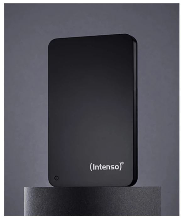 Kietasis diskas Dysk zewnętrzny HDD Intenso 6.3cm (2,5'') 1TB 3.2 MemoryCase juoda Refurbished