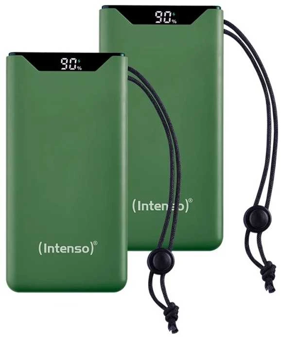 Intenso Intenso 7332057 maitinimo blokas ličio polimeras (LiPo) 20000 mAh Žalias