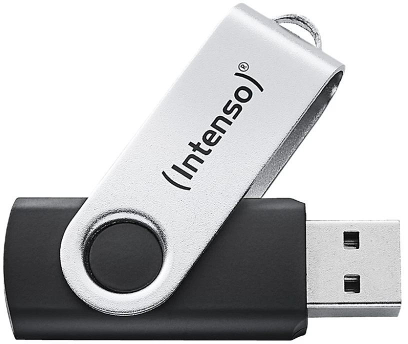 Intenso Office Line 256GB USB Stick 3.2 sidabrinis-juodas