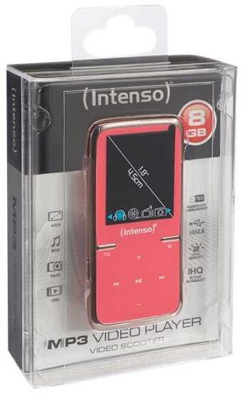 Intenso Video Scooter 1.8" 16GB rožinė