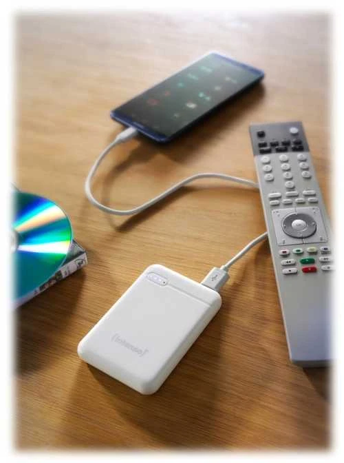 POWER BANK USB 10000MAH Baltas 7313532 INTENSO