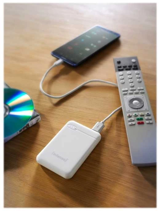 Išorinė baterija INTENSO 20000 mAh, 3.1A, USB Type-C, USB