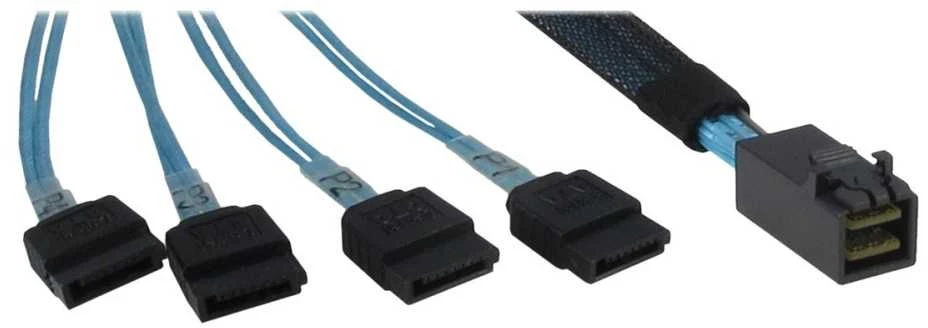 „Inter-Tech SFF 8643“ – SATA x4, 0,5 m, „Melyna“ (88885003)