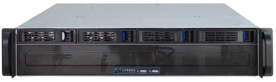 „Inter-Tech“ 48,3 cm IPC 2U-2404L 2HE SAUGYKLĖ USB 2.0 2x