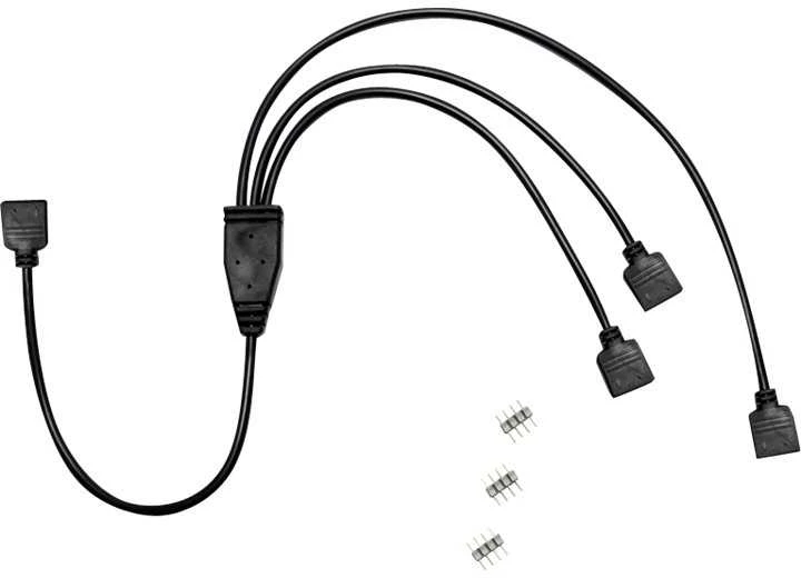 RGB 4-pin skirstytuvas su jungtimis