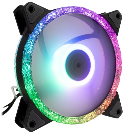 Inter Tech Wentylator Argus RS-07 RGB 3-pack + Hub (88885537)
