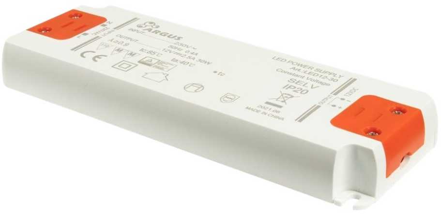 Inter-Tech LED tvarkyklė LED 12-30, išėjimo įtampa 12V, galia 30W