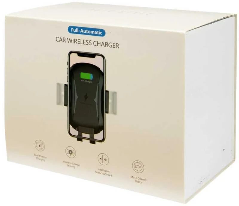 Įkroviklis Inter-Tech Inter-Tech Kfz-Schnellladegerät MTH-100-10W Qi Wireless,schw